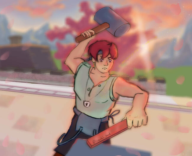 Fan art of March from Fields of Mistra